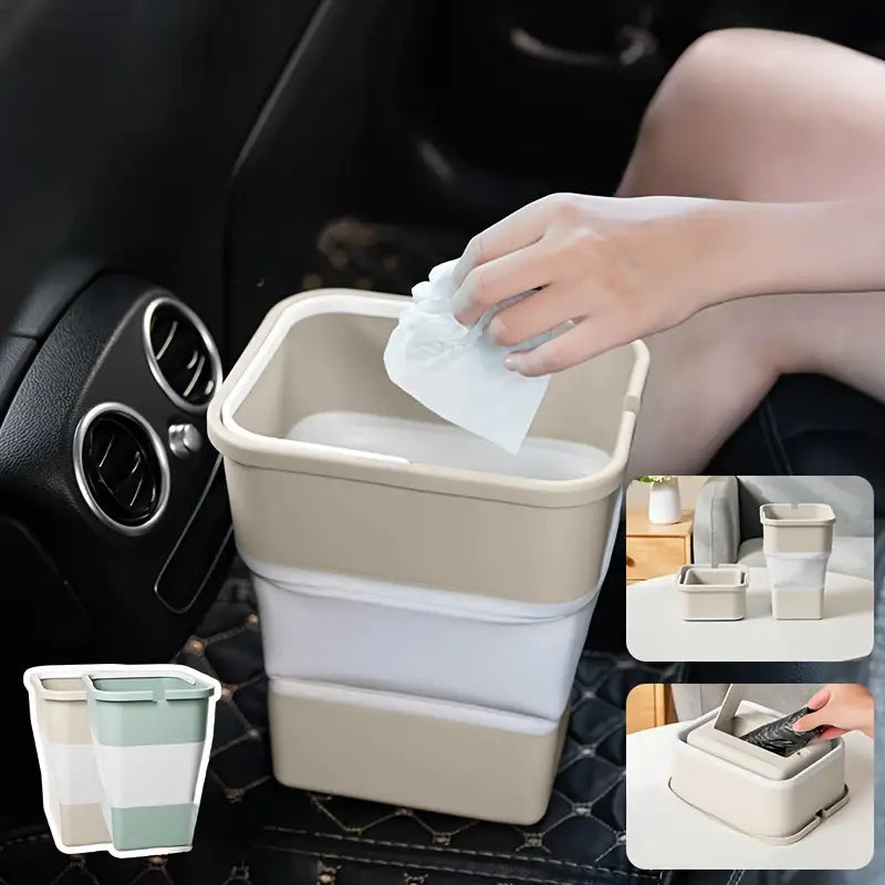 Portable Folding Car Trash Can