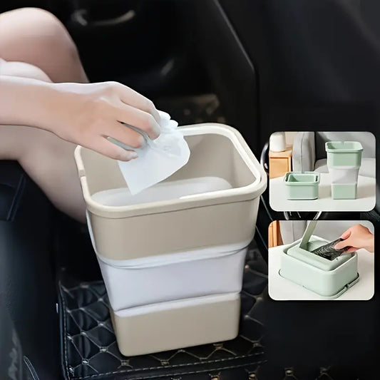 Portable Folding Car Trash Can